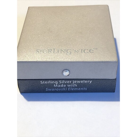 NWT - STERLING 'N' ICE 18" NECKLACE with SWAROVSKI ELEMENTS - Picture 5 of 7